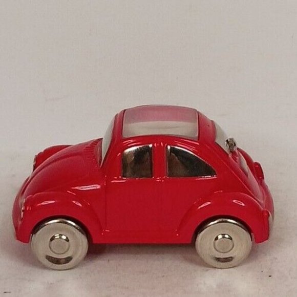 Rumours Volkswagon VW Beetle Bug Clock Diecast Quartz Analog Red Vintage - Picture 3 of 10